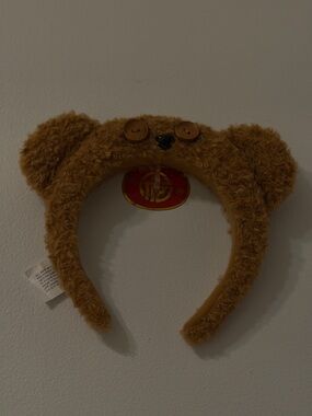 Universal Studio Brown Bear Fuzzy Headband